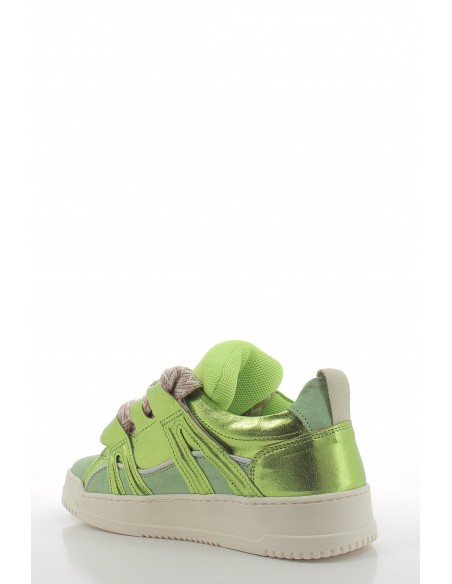 Baskets de Ville Femme Semerdjian Inna Cuir Vert