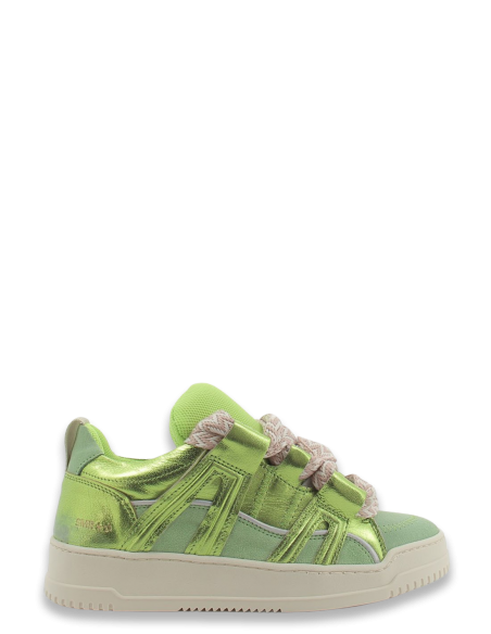 Baskets de Ville Femme Semerdjian Inna Cuir Vert
