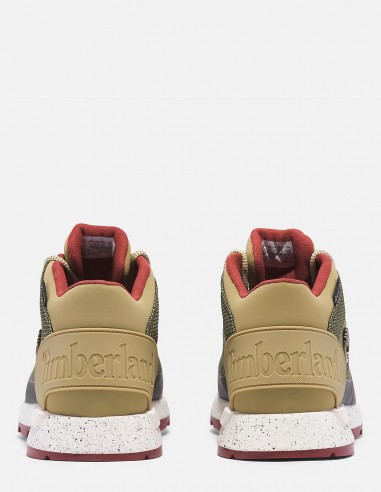 basket timberland sprint trekker mid lace up waterproof kaki TB0A6AVBEO0