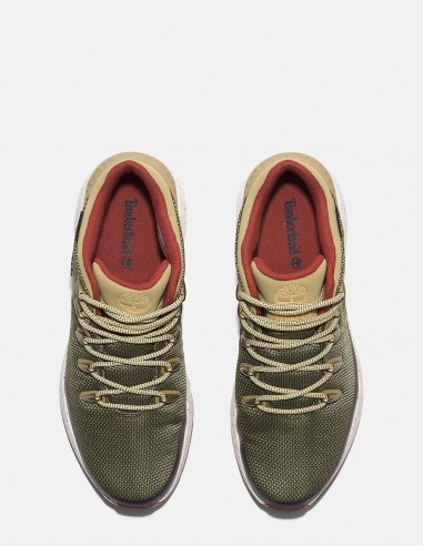 basket timberland sprint trekker mid lace up waterproof kaki TB0A6AVBEO0