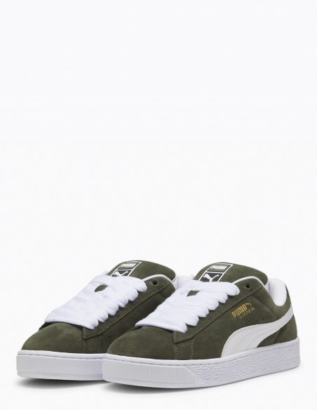 Sneakers Femme - Puma Suede XL Kaki - 395205-13