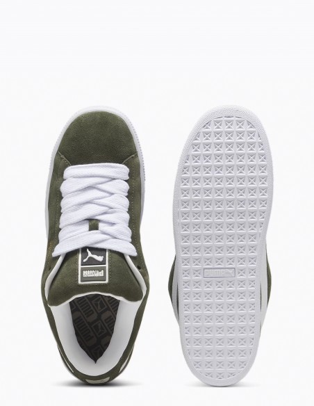 Sneakers Femme - Puma Suede XL Kaki - 395205-13