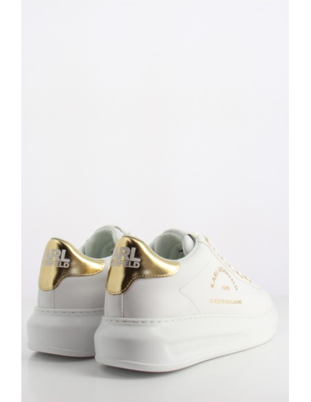 Baskets de ville Femme Kapri Maison Karl Lagerfeld Lace Cuir Blanc/Doré