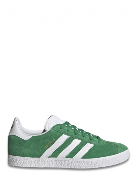 Sneakers Femme Gazelle J IE5612 Vert Daim