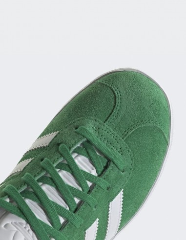 Sneakers Femme Gazelle J IE5612 Vert Daim