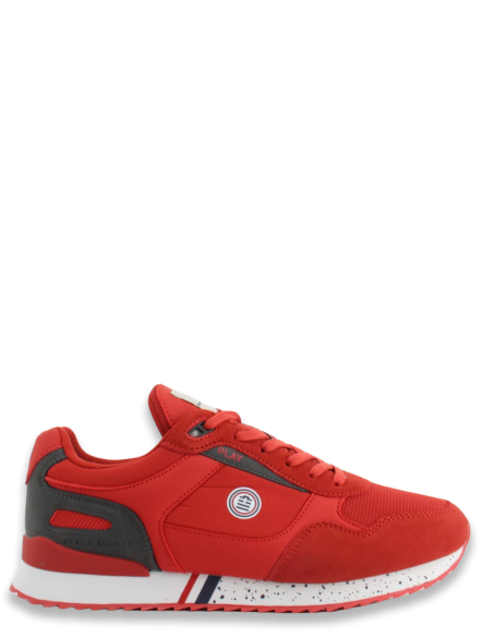 Sneakers Homme Serge Blanco Chamonix CHA1914P-23000-332 Rouge