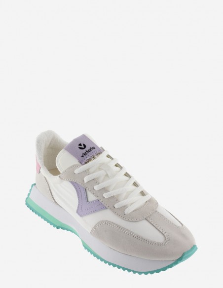 Baskets de ville Femme Victoria Cosmos Serraje & Nylon Multicolor 1134106-12