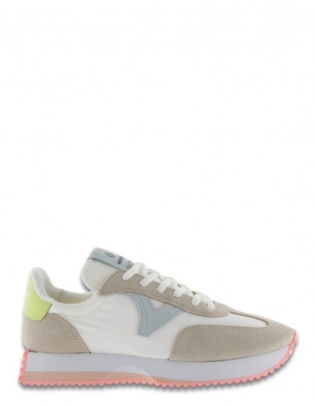 Baskets de ville Femme Victoria Cosmos Serraje & Nylon Multicolor 1134106-80