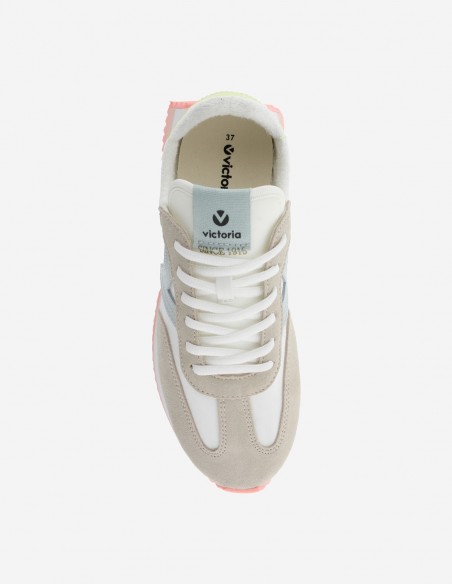 Baskets de ville Femme Victoria Cosmos Serraje & Nylon Multicolor 1134106-80