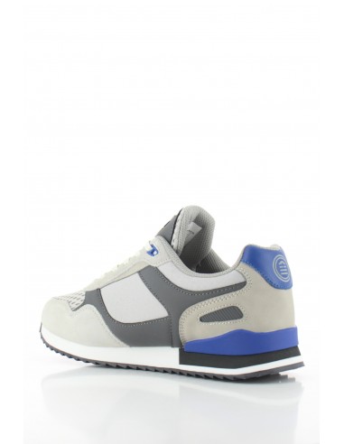 Baskets De Ville Serge Blanco Homme Chamonix Gris/Bleu