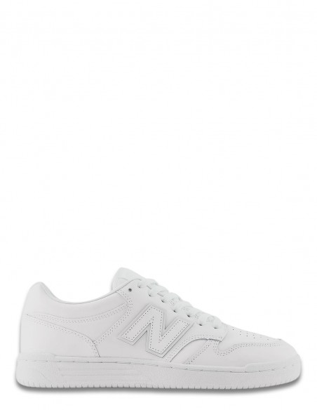 Sneakers mixte New Balance 480 full white -  BB480L3W