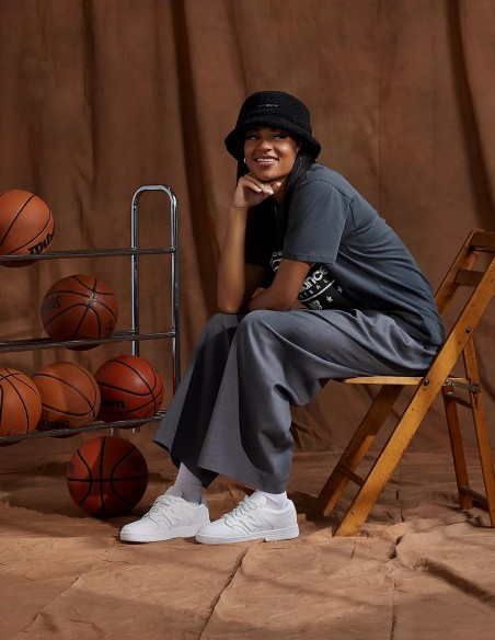 Sneakers mixte New Balance 480 full white -  BB480L3W