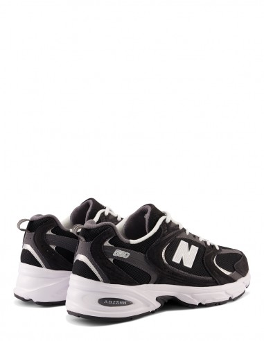 Sneakers Mixte New Balance 530 Noir Et Blanc En Toile