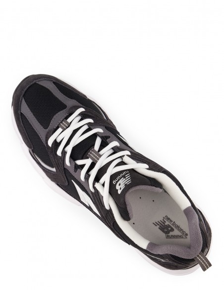 Sneakers Mixte New Balance 530 Noir Et Blanc En Toile