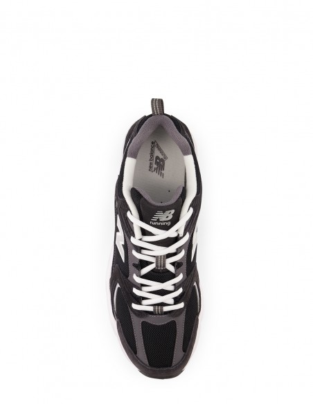 Sneakers Mixte New Balance 530 Noir Et Blanc En Toile