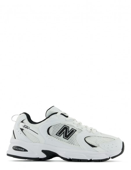 Sneakers Mixte New Balance 530 Blanc Et Noir