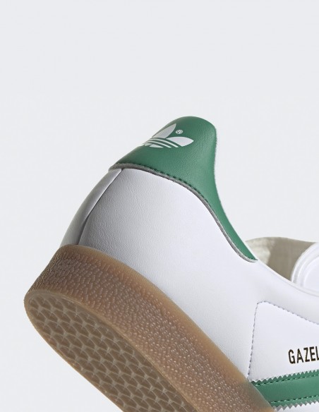 Sneakers Mixte Adidas Gazelle Blanc/Vert IH2216