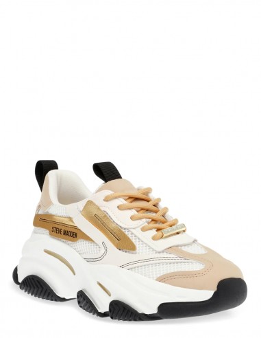 Baskets de ville Femme Steve Madden Possession-e Sneaker Doré SM19000033-WTA
