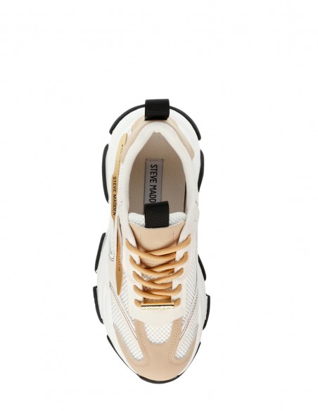 Baskets de ville Femme Steve Madden Possession-e Sneaker Doré SM19000033-WTA