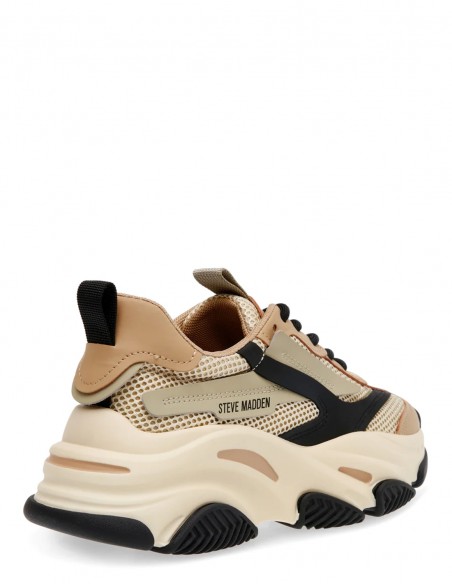 Baskets de ville Femme Steve Madden Possession-e Sneaker Beige SM19000033-338