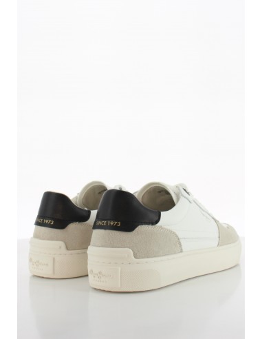 Baskets de ville Homme Pepe Jeans Camden Street M Blanc/Noir PMS00008-803