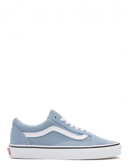 Sneakers Femme Vans UA Old Skool Toile/Daim Bleu Clair VN0007NTDSB
