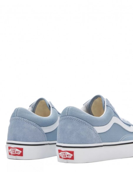 Sneakers Femme Vans UA Old Skool Toile/Daim Bleu Clair VN0007NTDSB