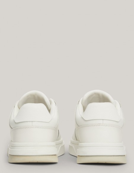 Baskets de ville Femme Tommy Hilfiger The Brooklyn Cuir Blanc EN02475-YBL