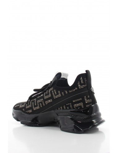 Baskets de ville Femme Steve Madden Maxout Sneaker Noir Paillettes SM11002264-915