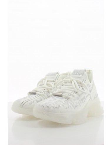 Baskets de ville Femme Steve Madden Maxout Sneaker Blanc Paillettes SM11002264-002