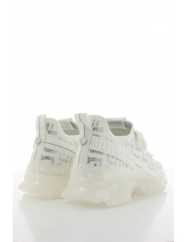 Baskets de ville Femme Steve Madden Maxout Sneaker Blanc Paillettes SM11002264-002