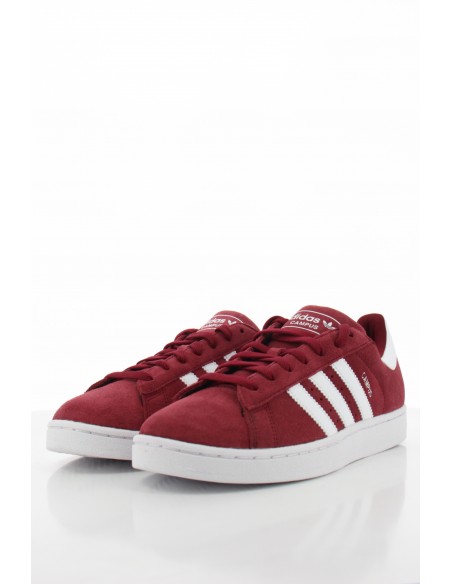 Sneakers Homme Adidas Campus 2 Bordeaux Daim ID9842