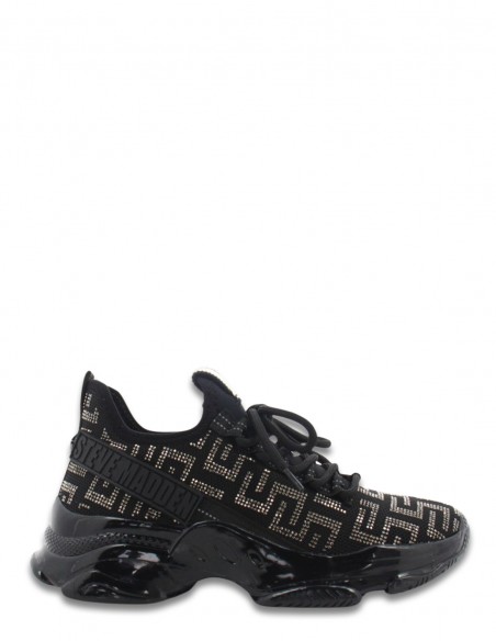 Baskets de ville Femme Steve Madden Maxout Sneaker Noir Paillettes SM11002264-915