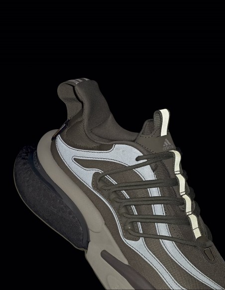 Sneakers Homme Adidas Alphaboost V1 Kaki