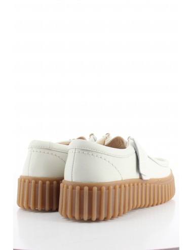 Derby Femme Clarks Torhill Bee Off White Lea En Nubuck