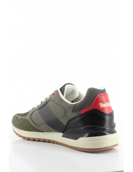 Baskets de ville Redskins Homme Obvious Kaki/Noir K651-YV