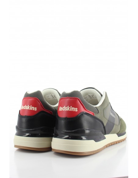 Baskets de ville Redskins Homme Obvious Kaki/Noir K651-YV
