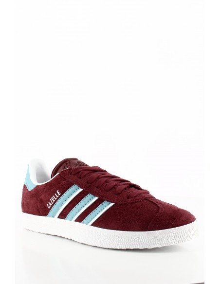 Sneakers Mixte Adidas Gazelle Bordeaux/Bleu Daim IG6198
