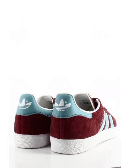 Sneakers Mixte Adidas Gazelle Bordeaux/Bleu Daim IG6198