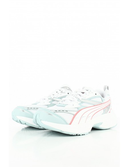 Sneakers Puma Femme Morphic techie Jr Turquoise/Rose 396621-03Z
