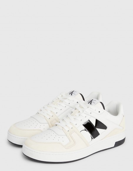 Baskets de ville Calvin Klein Cupsole Low L Blanc Cuir YM00933-01W
