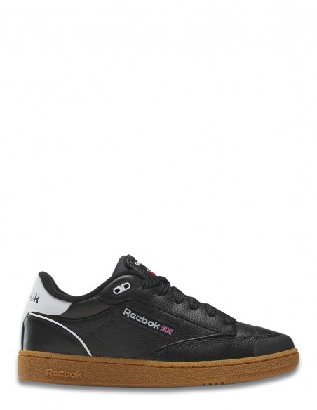 Sneakers Mixte Reebok Club C Bulc Noir Cuir 100033925