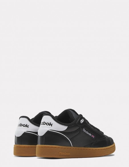Sneakers Mixte Reebok Club C Bulc Noir Cuir 100033925