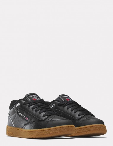 Sneakers Mixte Reebok Club C Bulc Noir Cuir 100033925