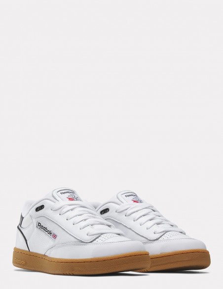 Sneakers Mixte Reebok Club C Bulc Blanc Cuir 100033926