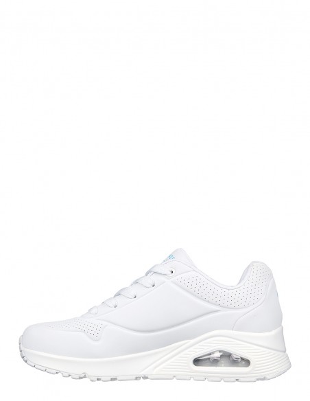 Basket de ville Skechers femme uno - highlight love blanche 177981-WMLT