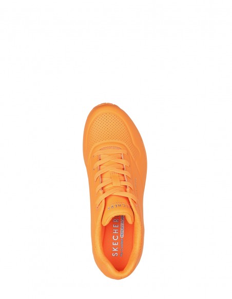 Basket de ville Skechers Femme uno - night shades Orange 73667-NORG