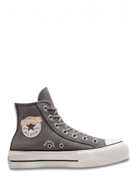 Sneakers Converse Femme ctas lift hi origin Grise A09165C