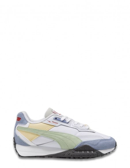 Sneakers Puma Mixte blktop bts jr Blanc/Gris 394723-05Z