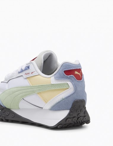 Sneakers Puma Mixte blktop bts jr Blanc/Gris 394723-05Z